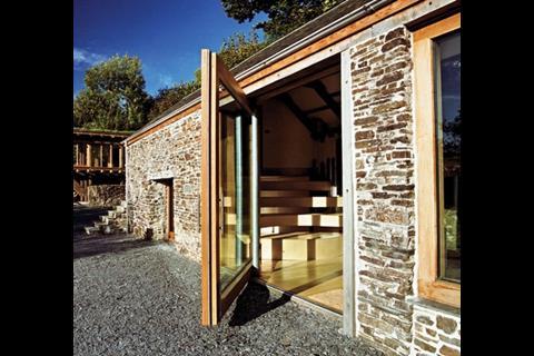 David Sheppard Architects won the Stephen Lawrence Prize for this barn conversion